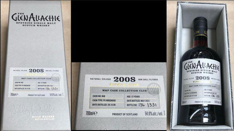 Glenallachie 2008 Single Cask 12 Year Old 2021 Release Cask #848 Single Malt Scotch Whisky | 700ML at CaskCartel.com