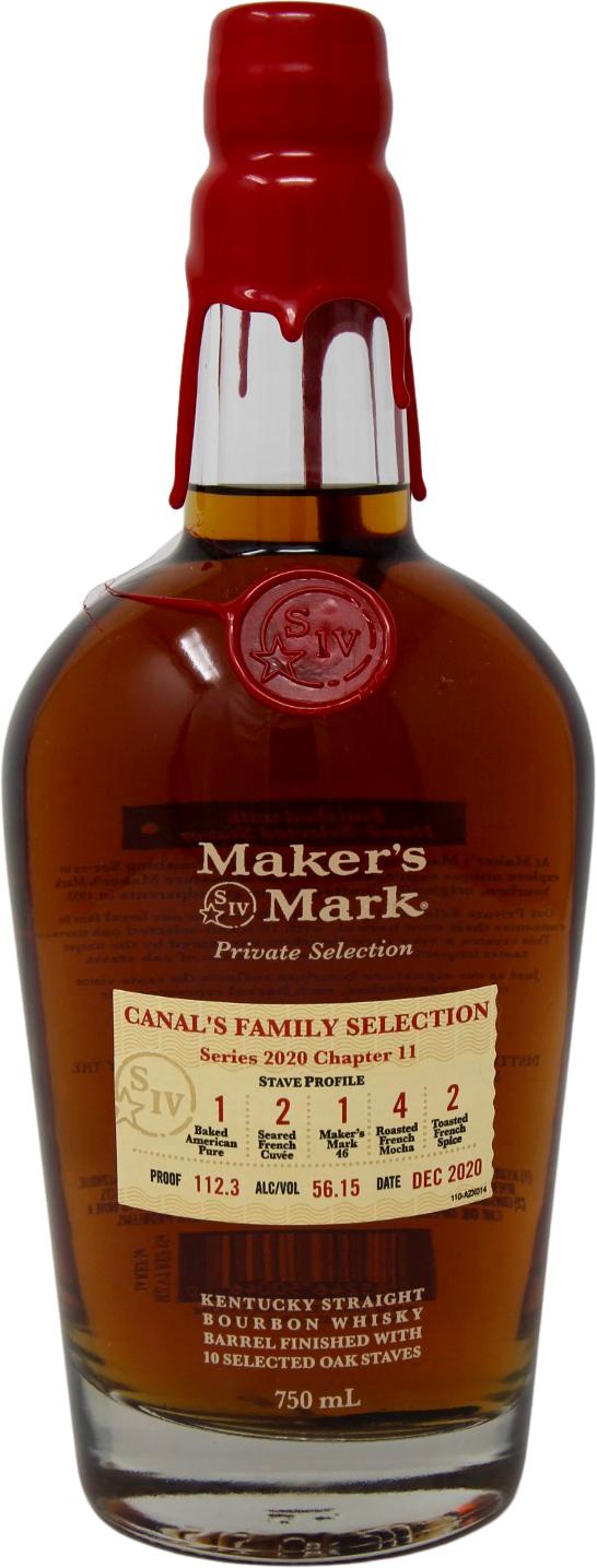 Maker's Mark Private Selection Series Chapter 11 2020 Release Bourbon Whiskey at CaskCartel.com