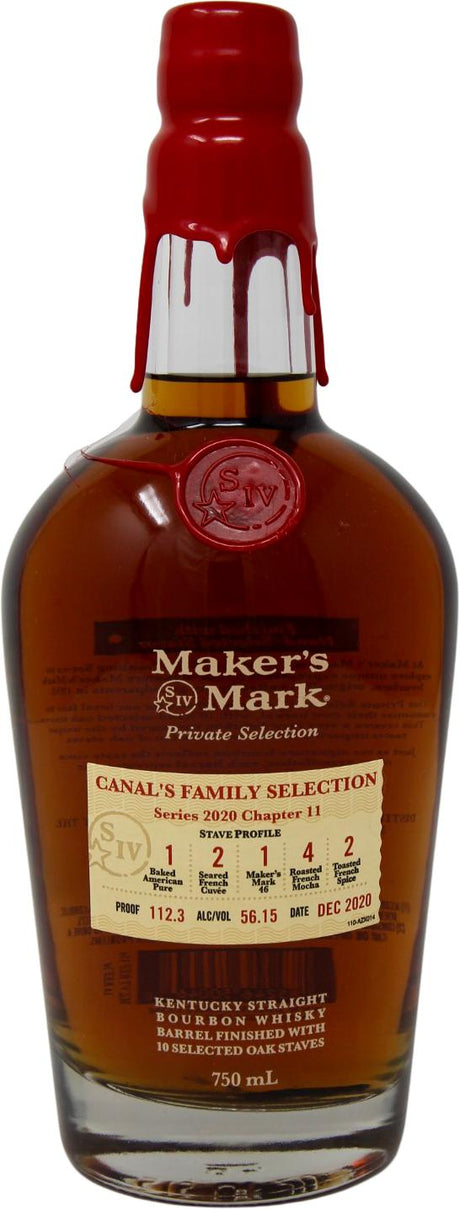 Maker's Mark Private Selection Series Chapter 11 2020 Release Bourbon Whiskey at CaskCartel.com