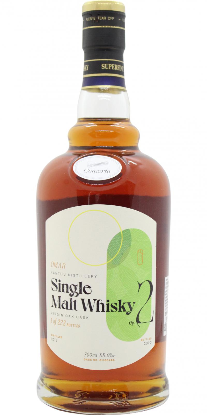 Nantou Omar 2015 Op.2 - Murraya Paniculata cv. (2020) Release (Cask #1150495) Whisky | 700ML at CaskCartel.com