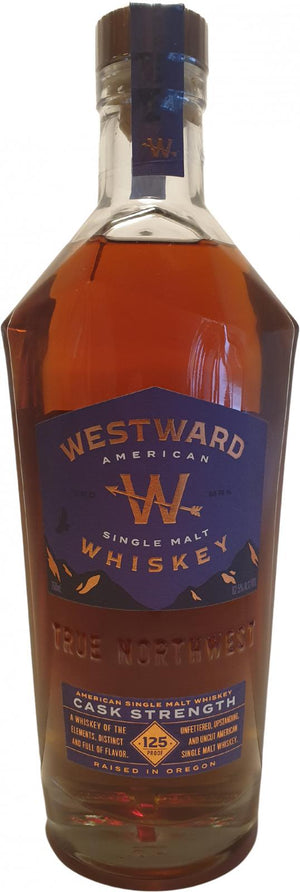 Westward Cask Strength True North West 125 Proof American Single Malt Whiskey at CaskCartel.com