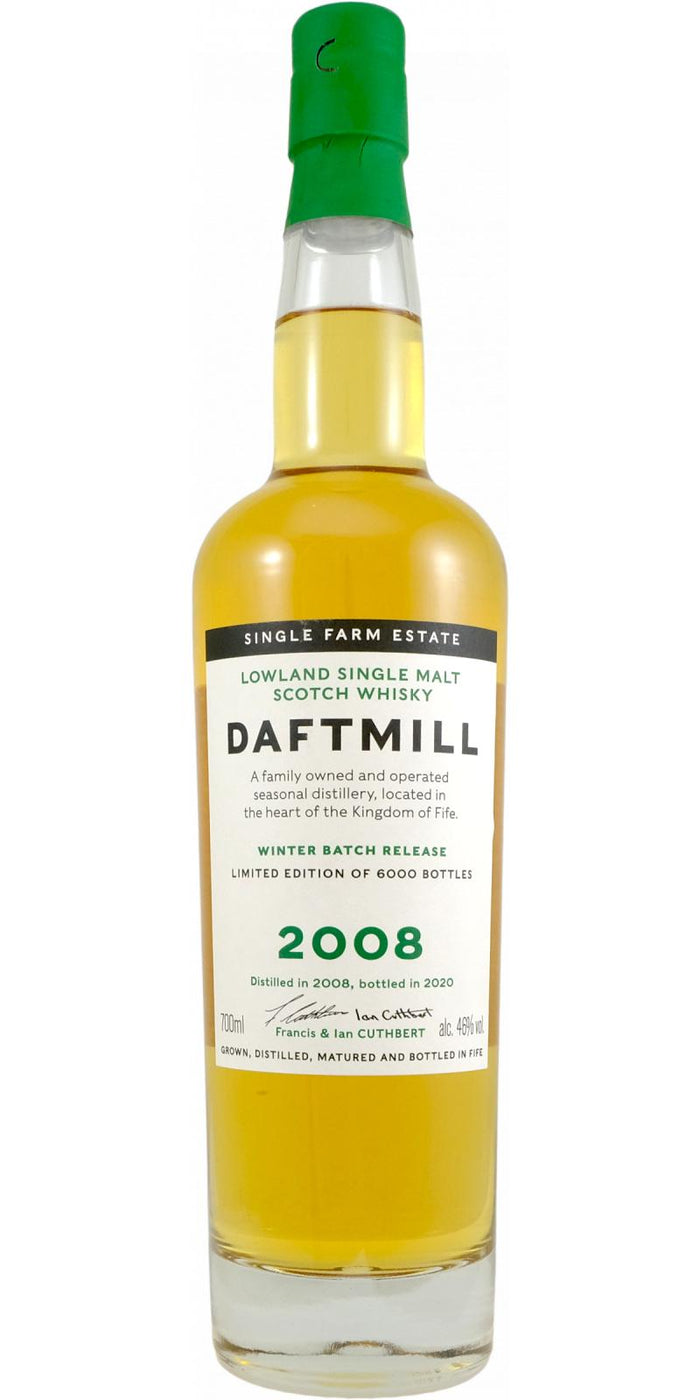 Daftmill Winter Batch Release 2020 2008 12 Year Old Whisky | 700ML