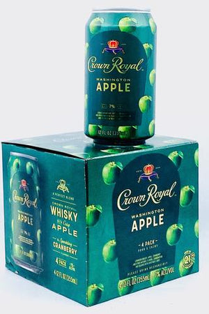 Crown Royal Washington Apple (4) Pack Cans at CaskCartel.com