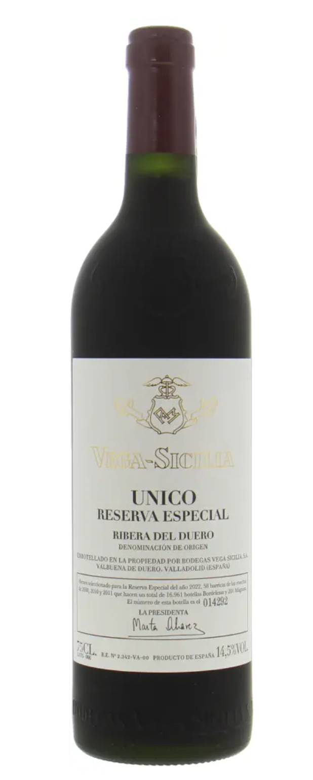 2022 | Vega Sicilia | Unico Reserva Especial at CaskCartel.com