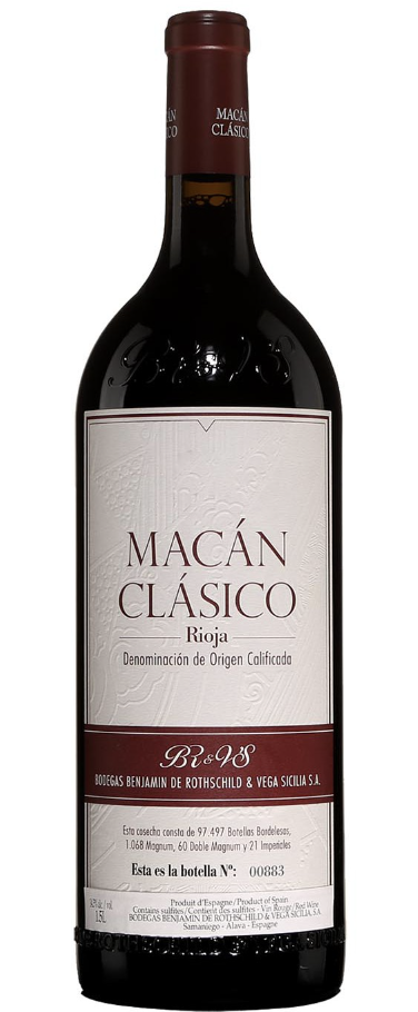 2018 | Benjamin de Rothschild & Vega Sicilia | Macan Classico (Magnum) at CaskCartel.com