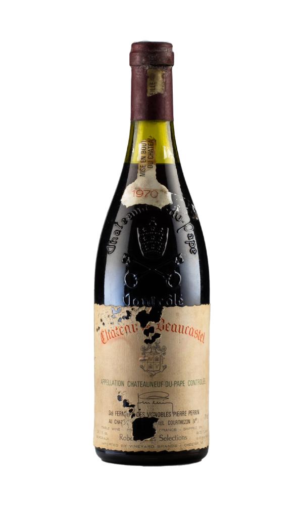 1970 | Château de Beaucastel | Chateauneuf du Pape at CaskCartel.com