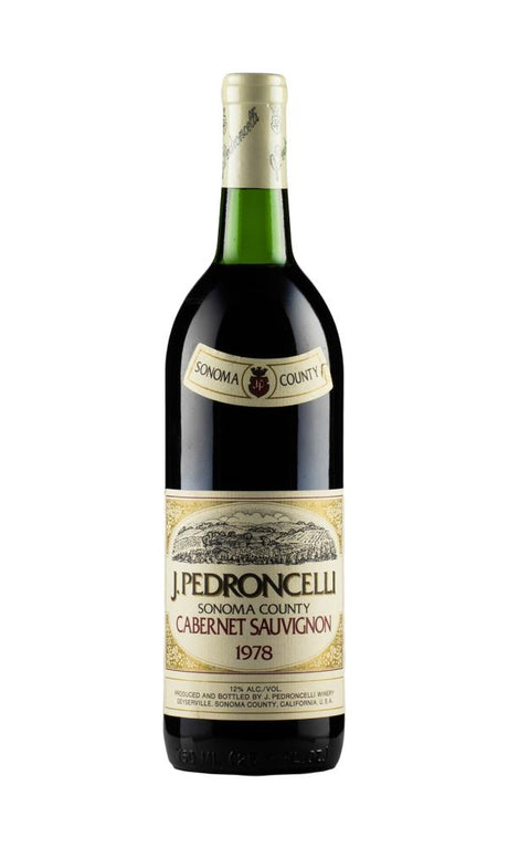 1978 | Pedroncelli Winery & Vineyards | Cabernet Sauvignon at CaskCartel.com
