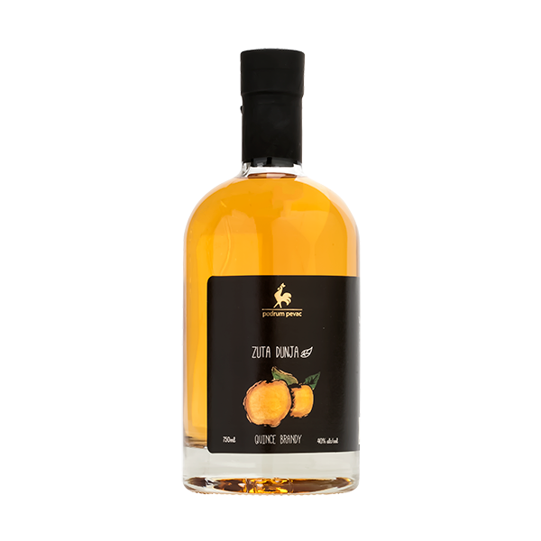 Podrum Pevac Zuta Dunja Quince Serbian Brandy | 700ML at CaskCartel.com