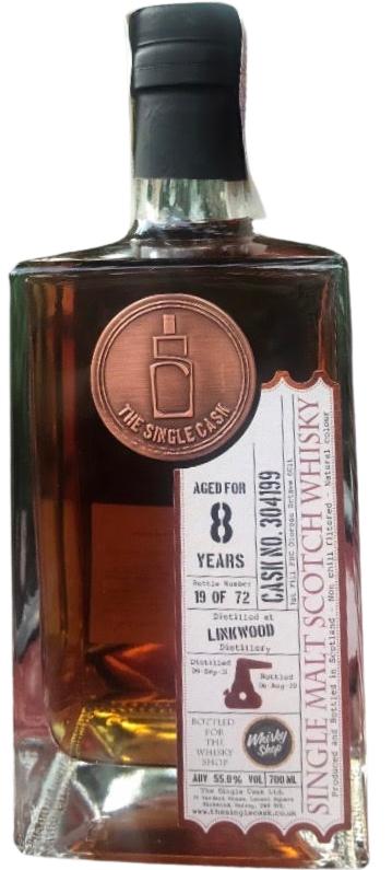Linkwood 2011 (The Single Cask Ltd.) 8 Year Old 2020 Release (Cask #304199) Single Malt Scotch Whisky | 700ML