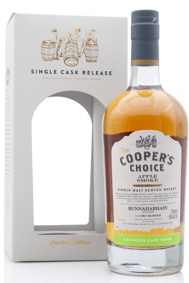 Bunnahabhain Apple Smoke Calvados Cask Finish The Cooper’s Choice Scotch Whisky | 700ML at CaskCartel.com