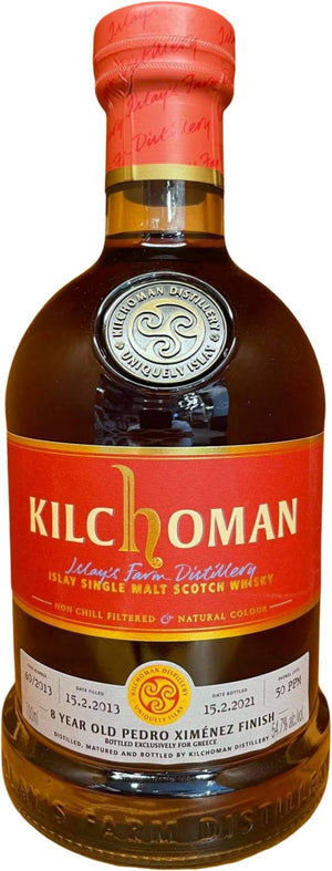 Kilchoman 2013 Pedro Ximenez Finish 8 Year Old 2021 Release Single Malt Scotch Whisky | 700ML at CaskCartel.com