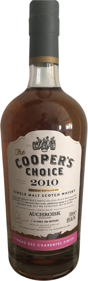 Auchroisk 10 Year Old (D.2010, B.2021) The Cooper’s Choice Scotch Whisky | 700ML at CaskCartel.com