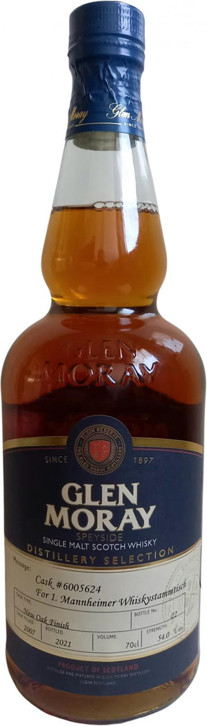 Glen Moray 2007 Hand Bottled at the Distillery 2021 Release (Cask #6005624) Single Malt Scotch Whisky | 700ML at CaskCartel.com