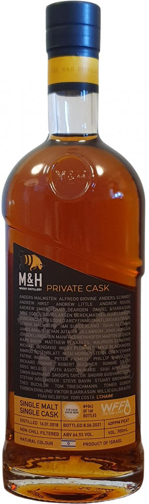 M&H 2018 Private Cask 2021 Release (Cask #2018-530) Single Malt Whisky | 700ML at CaskCartel.com