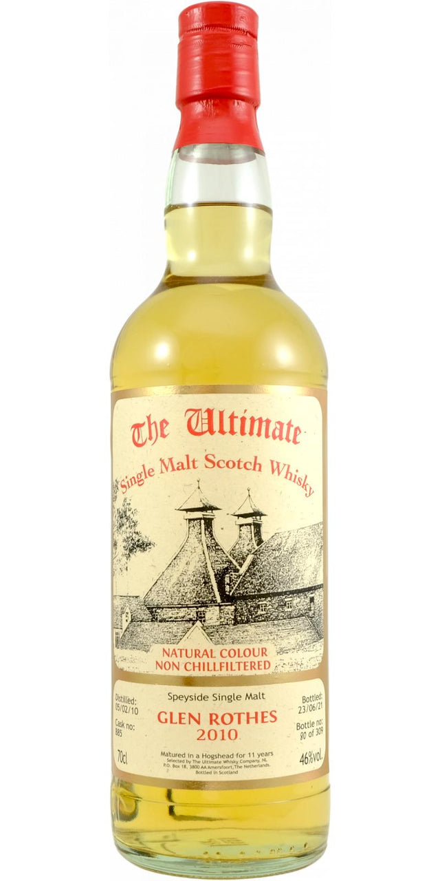 Glenrothes 2010 vW The Ultimate 11 Year Old 2021 Release (Cask #885) Single Malt Scotch Whisky | 700ML at CaskCartel.com