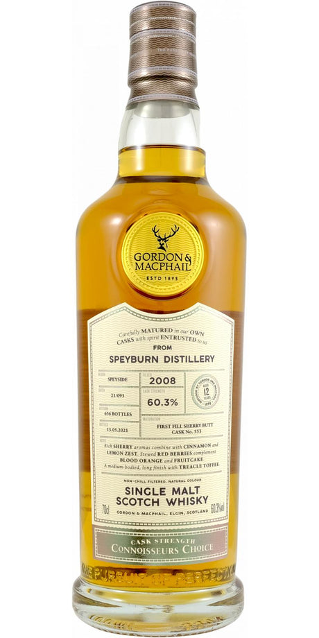 Speyburn Connoisseurs Choice Single Cask 2008 12 Year Old Whisky | 700ML at CaskCartel.com