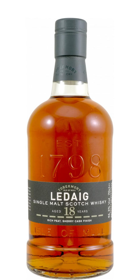 Ledaig 18 Year Old Sherry Cask Finish Scotch Whisky | 700ML at CaskCartel.com