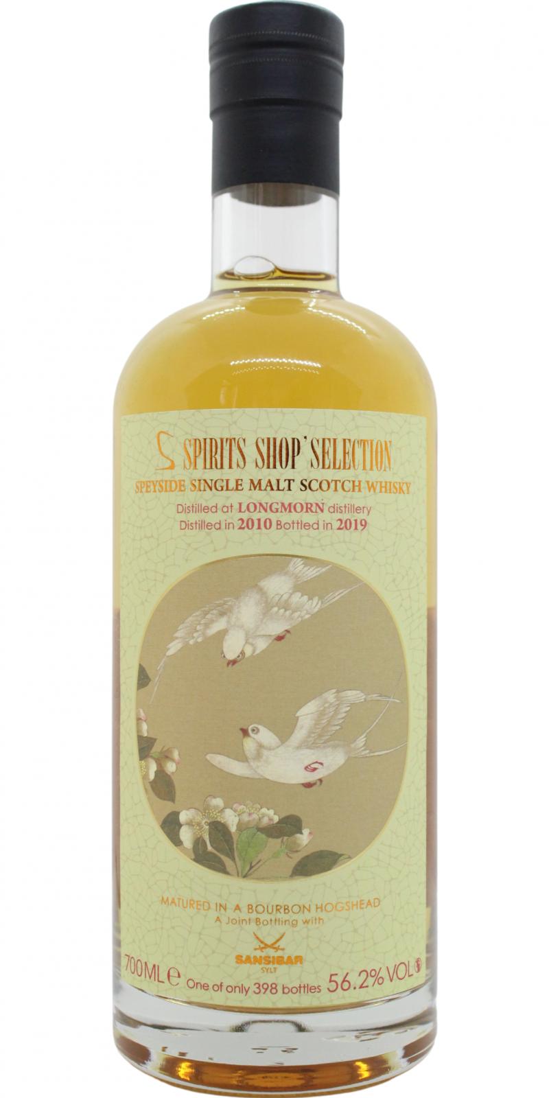 Longmorn 2010 (Sansibar) Spirits Shop' Selection 8 Year Old 2019 Release Single Malt Scotch Whisky | 700ML at CaskCartel.com