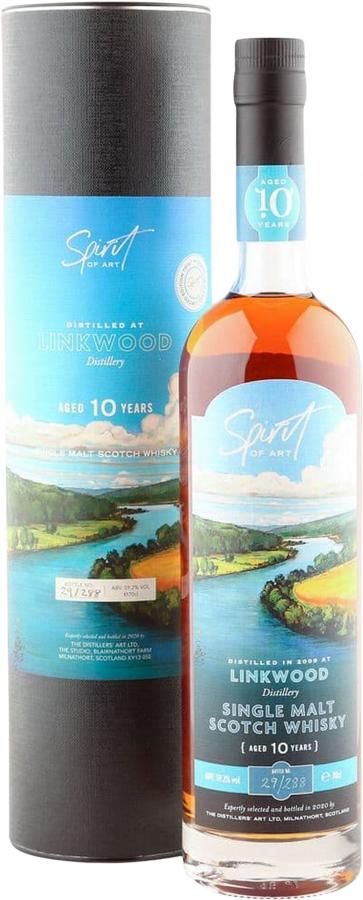 Linkwood 2009 TDAr Spirit of Art 10 Year Old (2020) Release (Cask #310724) Scotch Whisky | 700ML at CaskCartel.com