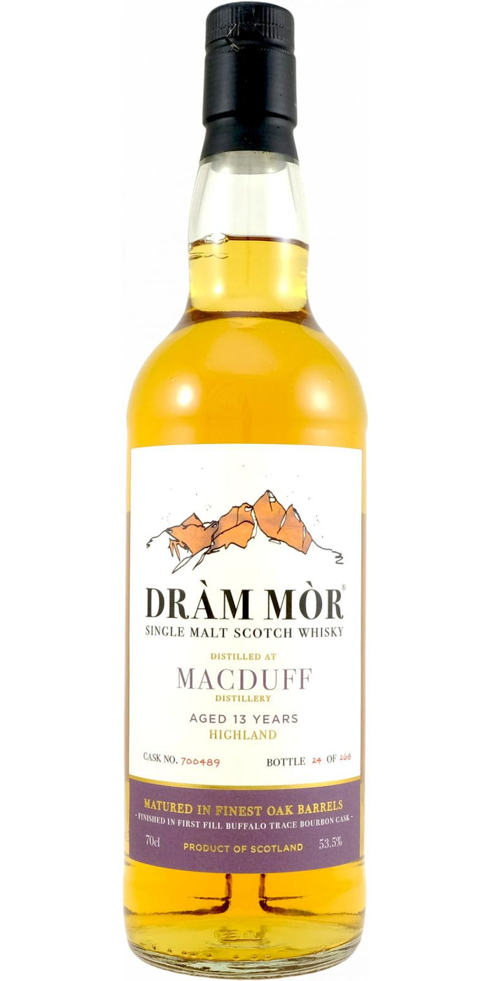 Macduff DMor 13 Year Old 2021 Release (Cask #700489) Single Malt Scotch Whisky | 700ML
