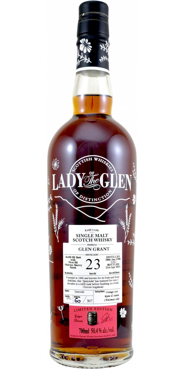 Glen Grant 1998 LotG Limited Edition 23 Year Old 2021 Release (Cask #9711) Single Malt Scotch Whisky | 700ML