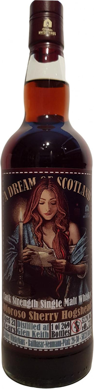 Glen Keith BW A Dream of Scotland 21 Year Old 2021 Release Single Malt Scotch Whisky | 700ML at CaskCartel.com