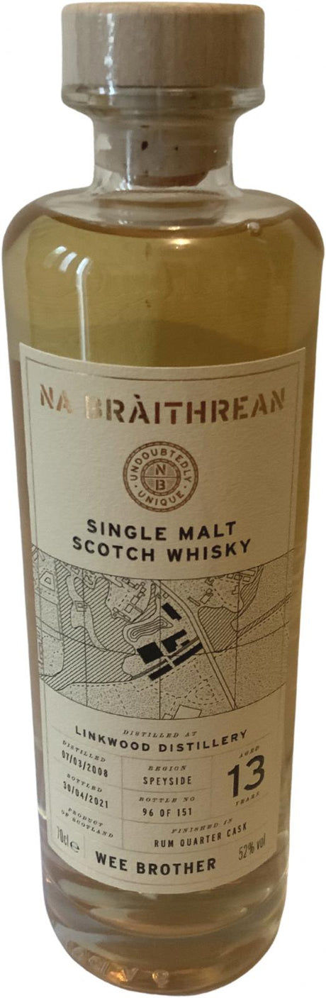 Linkwood 2008 NaB Wee Brother 13 Year Old 2021 Release Single Malt Scotch Whisky | 700ML at CaskCartel.com