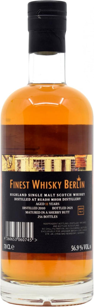 Ruadh Mhor 2010 Sb Finest Berlin 11 Year Old 2021 Release Single Malt Scotch Whisky | 700ML at CaskCartel.com