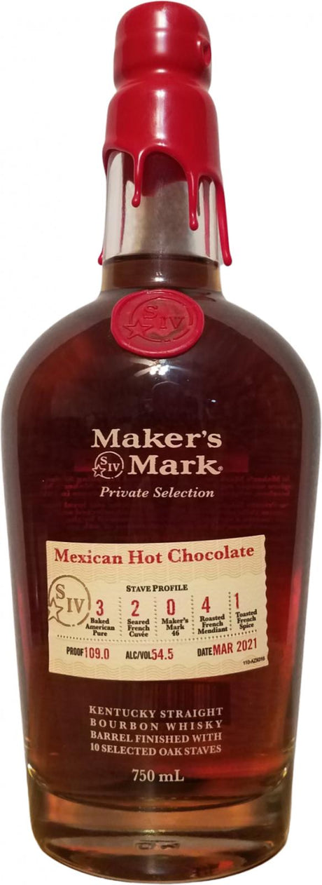 Maker's Mark Private Selection Mexican Hot Chocolate  2021 Release Bourbon Whiskey at CaskCartel.com