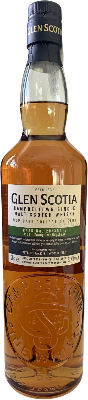 Glen Scotia 2013 (Bottled 2021) M&P Cask Collection Club Scotch Whisky | 700ML