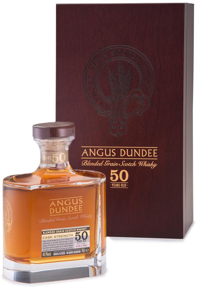 Angus Dundee Blended Grain 50 Year Old Whisky | 700ML at CaskCartel.com
