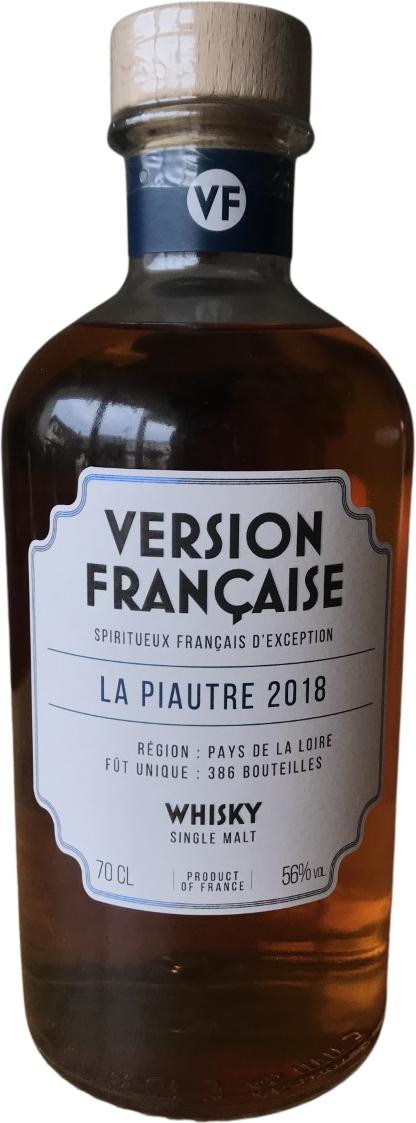 La Piautre 2018 LMDW Version Française  2021 Release (Cask #SMT 57/60) Single Malt Whisky | 700ML