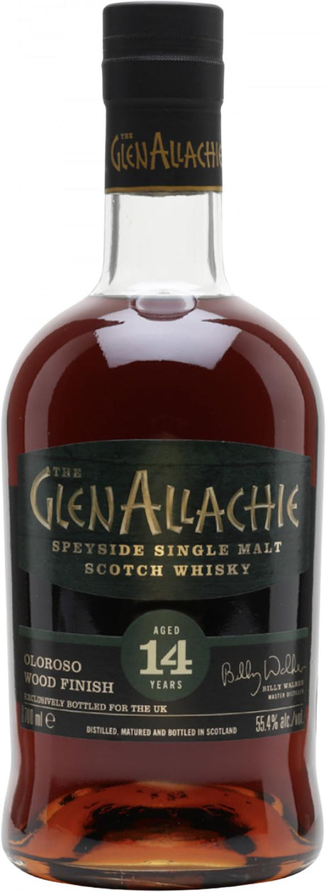 GlenAllachie Oloroso Wood Finish (UK Exclusive) 14 Year Old Whisky | 700ML at CaskCartel.com