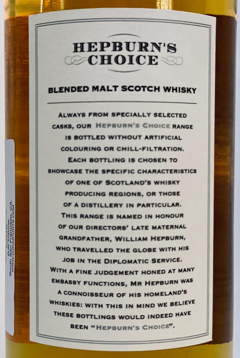 Hector Macbeth 1997 LsD Hepburn's Choice 23 Year Old 2021 Release Blended Malt Whiskey at CaskCartel.com