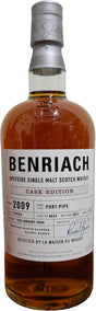 BenRiach 2009 Cask Edition 12 Year Old Port Pipe Cask # 4834 Scotch Whisky | 700ML at CaskCartel.com