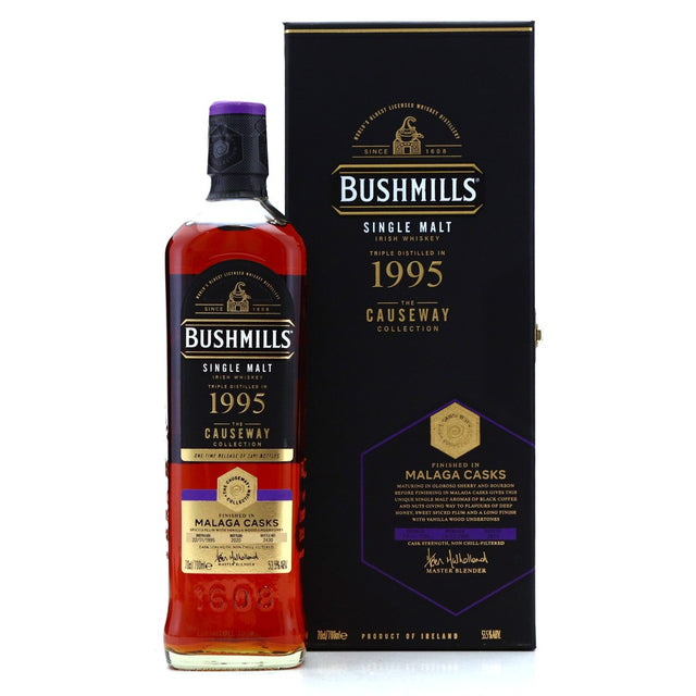 Bushmills 1995 Causeway Collection Malaga Casks Irish Whiskey | 700ML at CaskCartel.com