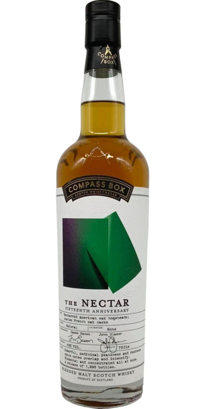Compass Box 2021 15th Anniversary of Nectar Blended Malt Scotch Whisky | 700ML