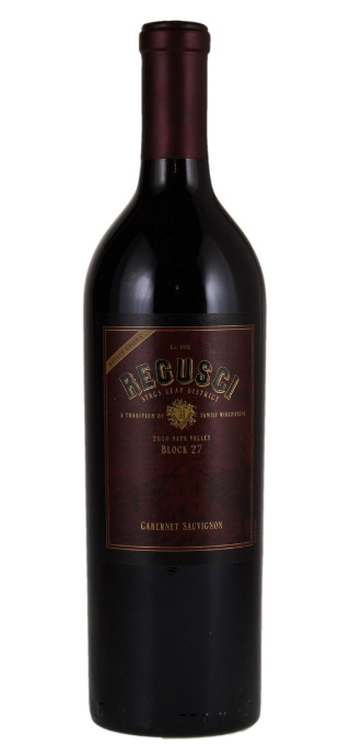 2010 | Regusci Winery | 'Block 27' Cabernet Sauvignon at CaskCartel.com