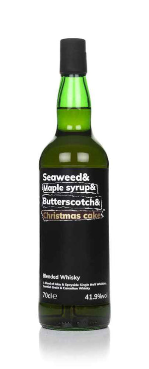 Seaweed & Maple Syrup & Butterscotch & Christmas Cake | 700ML at CaskCartel.com