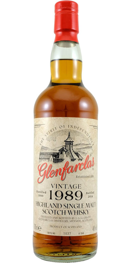Glenfarclas Vintage 1989 (B.2014) Scotch Whisky | 700ML at CaskCartel.com
