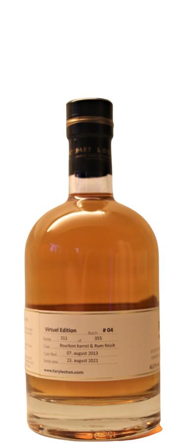 Fary Lochan 2013 Virtuel Edition Batch #04  2021 Release (Batch #04) Single Malt Whisky | 500ML