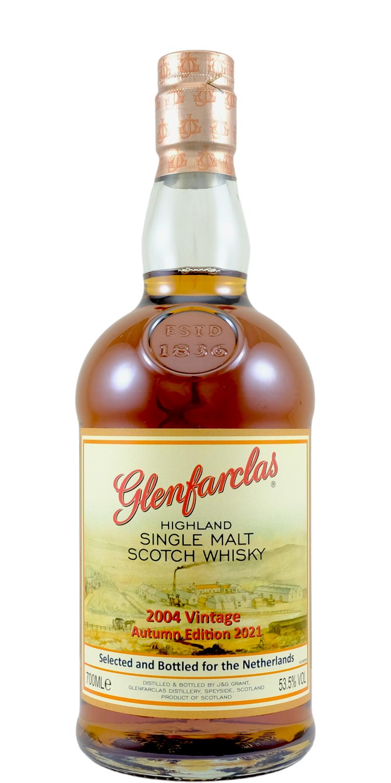 Glenfarclas Vintage 2004 Autumn Edition 2021 Scotch Whisky | 700ML at CaskCartel.com
