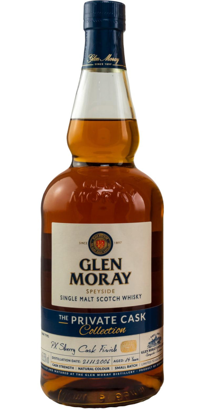 Glen Moray 2006 The Private Cask Collection 14 Year Old 2021 Release Single Malt Scotch Whisky | 700ML