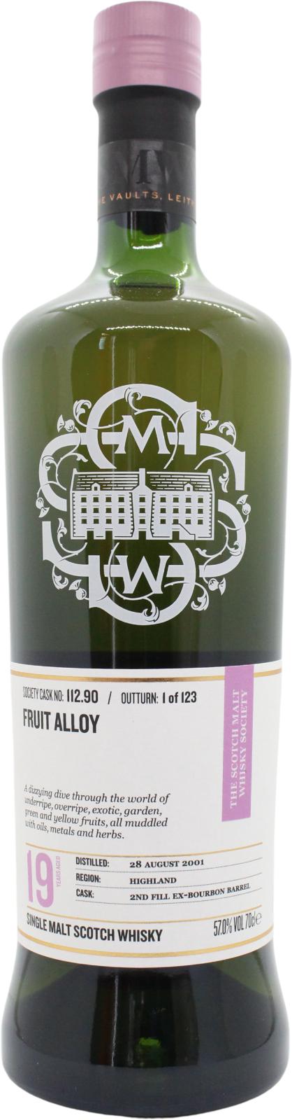 Inchmurrin 2001 SMWS 112.90 Fruit alloy 19 Year Old 2021 Release (Cask #112.9) Single Malt Scotch Whisky | 700ML at CaskCartel.com