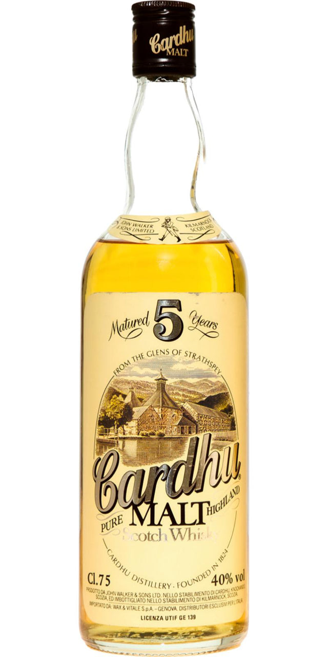 Cardhu Old Bottling 5 Year Old Pure Highland Malt Whisky at CaskCartel.com