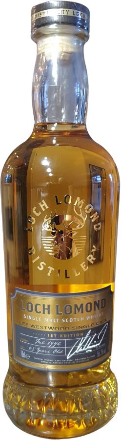 Loch Lomond 1996 Lee Westwood Single Cask - 1st Edition 25 Year Old 2021 Release Single Malt Scotch Whisky | 700ML at CaskCartel.com