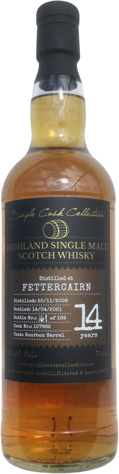 Fettercairn 2006 SCC 14 Year Old 2021 Release (Cask #107662) Single Malt Scotch Whisky | 700ML at CaskCartel.com