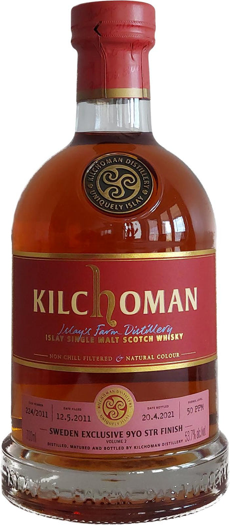 Kilchoman 2011 Single Cask for Sweden Volume 2 9 Year Old 2021 Release (Cask #224/2011) Single Malt Scotch Whisky | 700ML at CaskCartel.com