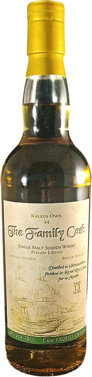 Glentauchers 2008 AcL Kaleu's Own #4 13 Year Old 2021 Release (Cask #2020121 + 2010121) Single Malt Scotch Whisky | 700ML at CaskCartel.com