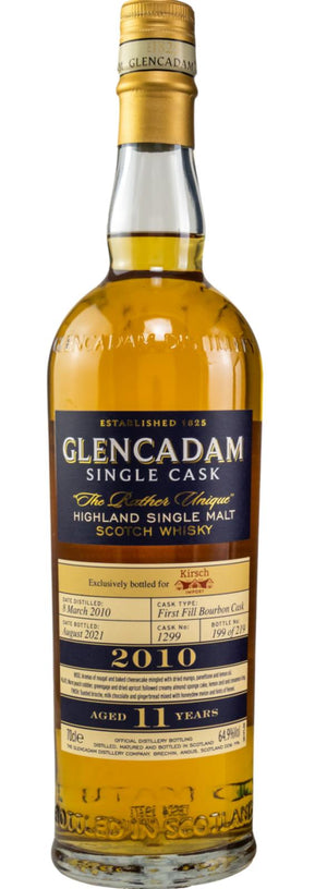 Glencadam 2010 Single Cask 11 Year Old 2021 Release (Cask #1299) Single Malt Scotch Whisky | 700ML at CaskCartel.com